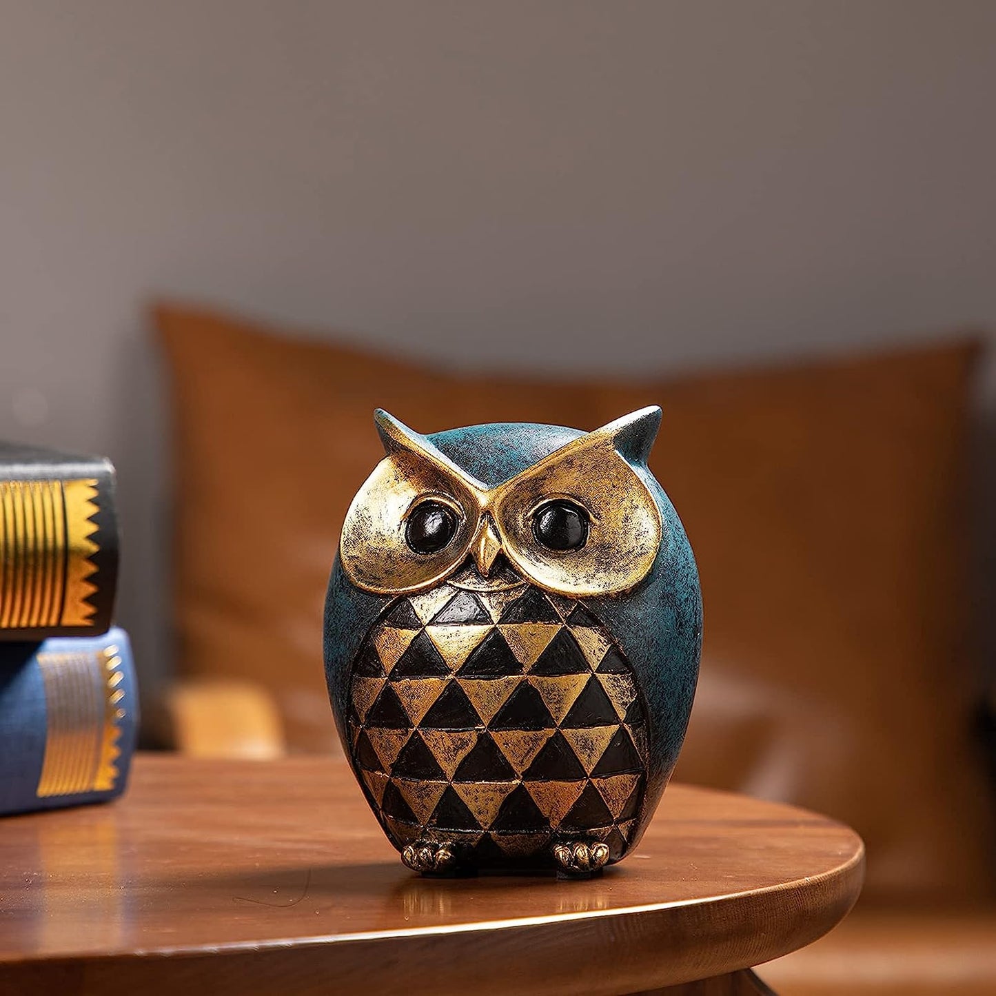 Leekung Owl Statue Home Decor